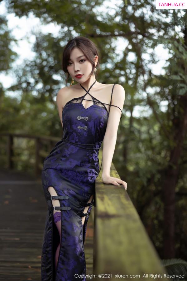 旗袍美人芝芝Booty 浪漫情迷独特魅力